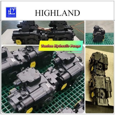 Pompa Hidraulik Tandem yang sangat tahan lama untuk aplikasi industri