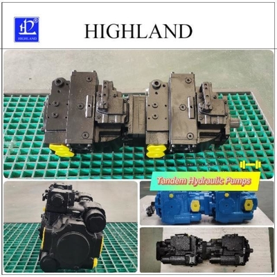 Pompa Hidraulik Tandem yang sangat tahan lama untuk aplikasi industri