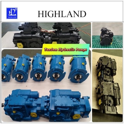 Swash Plate Design Tandem Pompa Hidraulik untuk Aplikasi Serbaguna
