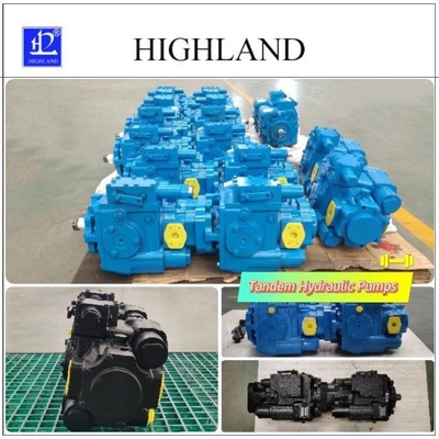 Swash Plate Design Tandem Pompa Hidraulik untuk Aplikasi Serbaguna