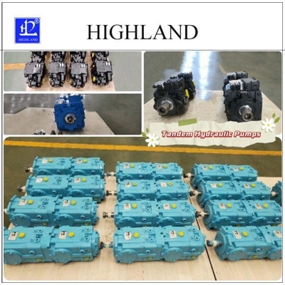 Swash Plate Design Tandem Pompa Hidraulik untuk Aplikasi Serbaguna