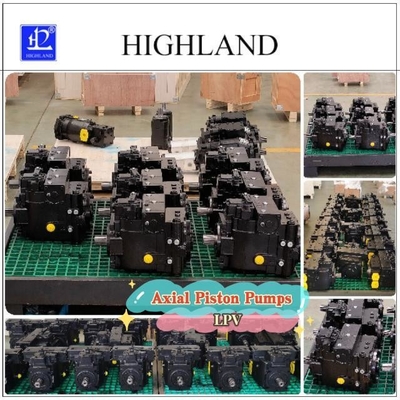 Pompa piston aksial dengan pergeseran variabel Solusi serbaguna untuk mesin berat