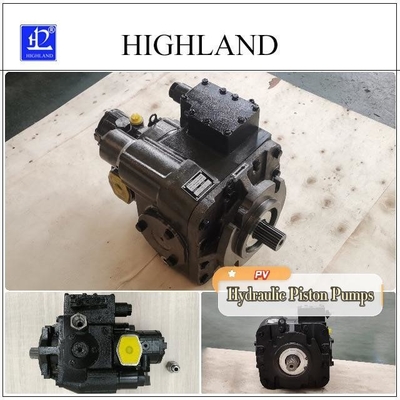 Pompa Piston Hidraulik Aksial Punggung Tertutup Max 42Mpa Tekanan Tinggi untuk Sistem Hidraulik