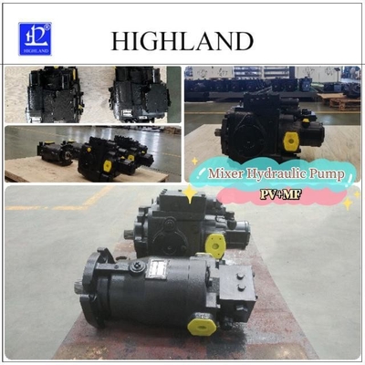 Tekanan tinggi besi cor transmisi hidraulik mixer pompa hidraulik