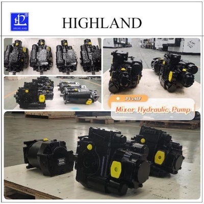 Pompa hidraulik loop tertutup dengan pergeseran variabel untuk sistem hidraulik mixer