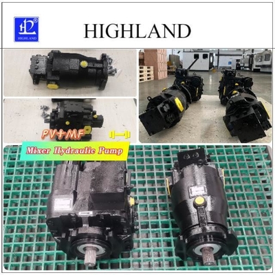 3200rpm Kecepatan Cement Mixer Pompa Piston Hidraulik 35Mpa Tekanan nominal