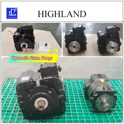 Tekanan Hitam Max 42Mpa Transmisi Hidraulik Pompa Piston Hidraulik