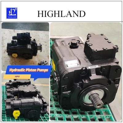 Tekanan Hitam Max 42Mpa Transmisi Hidraulik Pompa Piston Hidraulik