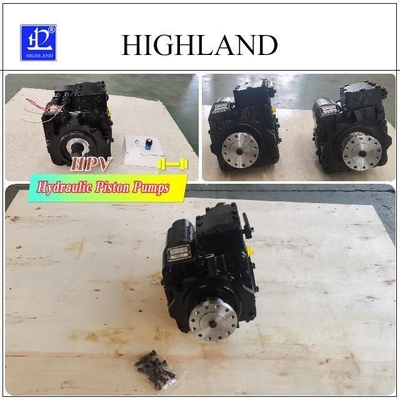 Tekanan tinggi 42Mpa besi cor Hitam Hidrolik Piston Pump Sistem loop tertutup