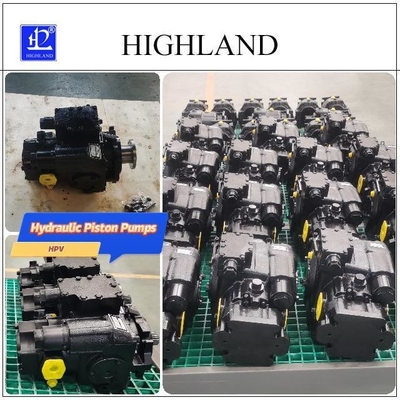 Tekanan tinggi 42Mpa besi cor Hitam Hidrolik Piston Pump Sistem loop tertutup