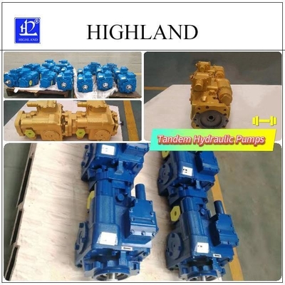 Pompa Hidraulik Tandem Serbaguna untuk Aplikasi Industri Sirkuit Tertutup