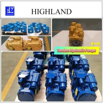 Pompa Hidraulik Tandem yang Kuat untuk Lingkungan Industri yang Menginginkan