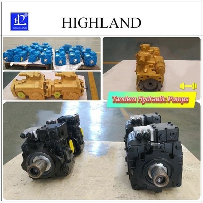 Pompa Hidraulik Tandem yang Kompak dan Kuat untuk Kebutuhan Industri