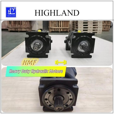 Layout sederhana Motor piston hidrolik untuk integrasi mesin pertanian
