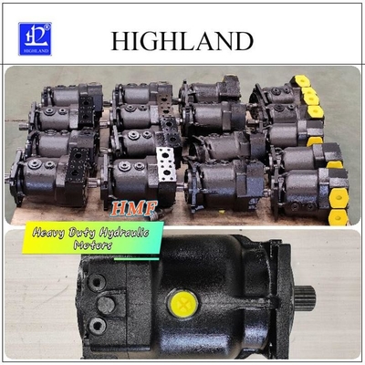 Layout sederhana Motor piston hidrolik untuk integrasi mesin pertanian