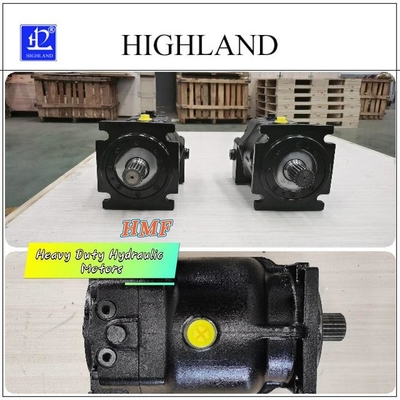 Layout sederhana Motor piston hidrolik untuk integrasi mesin pertanian