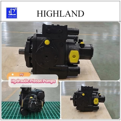 35Mpa Cast Iron Hydraulic Piston Pump Untuk Closed Loop Hydraulic System