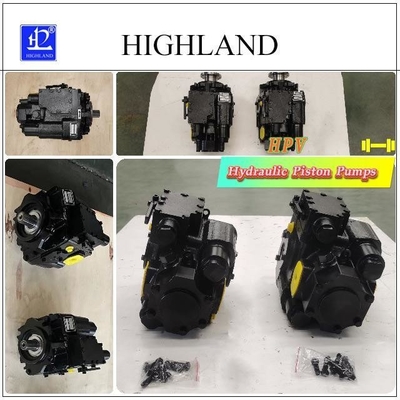 Highland 42 MPA Tekanan Maksimum Pompa Piston Hidraulik HPV110 Untuk Mesin Pengolahan
