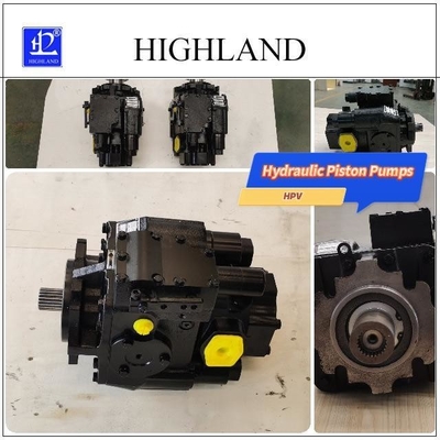 Highland 42 MPA Tekanan Maksimum Pompa Piston Hidraulik HPV110 Untuk Mesin Pengolahan