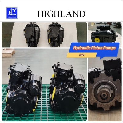 Pempek Piston Hidraulik Pemasangan Manual HPV110 Pempek Piston Tekanan Tinggi