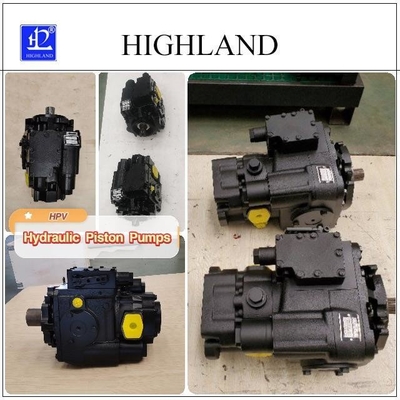 Pempek Piston Hidraulik Pemasangan Manual HPV110 Pempek Piston Tekanan Tinggi