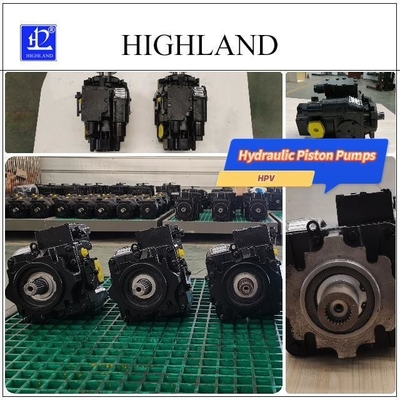 110ml/r Minyak hidraulik Transmisi hidraulik Pompa Piston Tekanan Tinggi Pompa hidraulik
