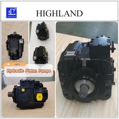 110ml/r Minyak hidraulik Transmisi hidraulik Pompa Piston Tekanan Tinggi Pompa hidraulik