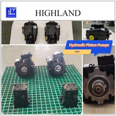 1 Tahun Garansi HPV110 High Displacement Hydraulic Piston Pump Untuk Mobile Crusher