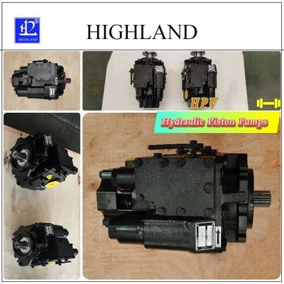 1 Tahun Garansi HPV110 High Displacement Hydraulic Piston Pump Untuk Mobile Crusher