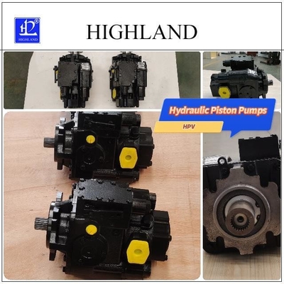 110cc/r Pump Piston Hidraulik Pemuatan Manual untuk Mobile Crusher