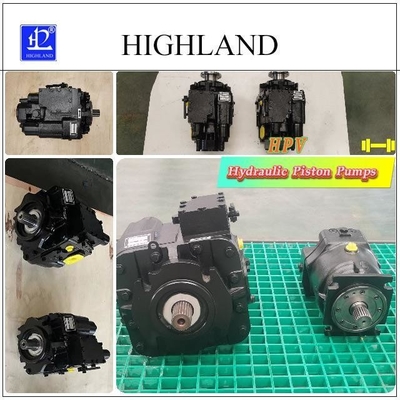 110cc/r Pump Piston Hidraulik Pemuatan Manual untuk Mobile Crusher