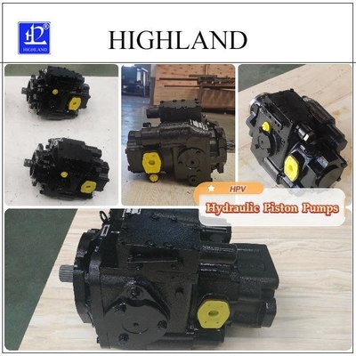 HPV110-MA-R-23 Cast Iron Hydraulic Piston Pump Dengan Tekanan Maksimum 42 MPA Untuk Combine Harvester