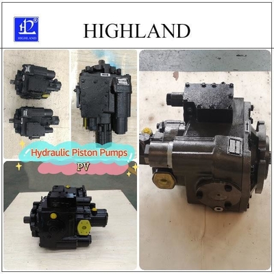 HPV110-MA-R-23 Cast Iron Hydraulic Piston Pump Dengan Tekanan Maksimum 42 MPA Untuk Combine Harvester