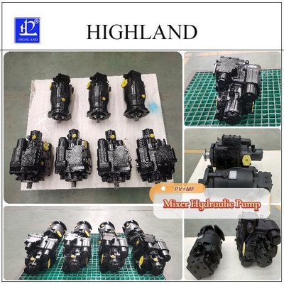 42Mpa tekanan tinggi flange pemasangan beton mixer pompa piston hidrolik