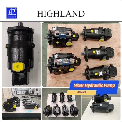 42Mpa tekanan tinggi flange pemasangan beton mixer pompa piston hidrolik