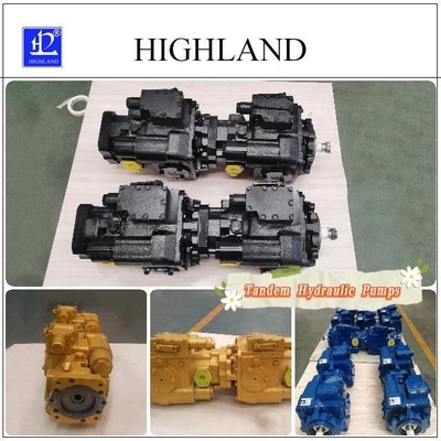 Pompa Hidrolik Tandem Perpindahan Variabel untuk Proses Industri