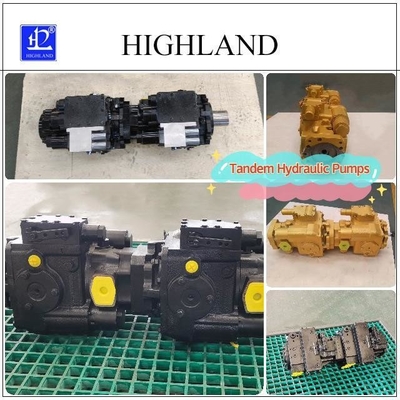 Kontrol Hidrolik Tepat dengan Pompa Hidrolik Tandem untuk Proses Industri