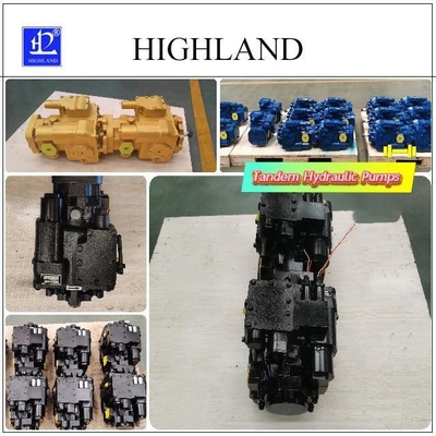 Kontrol Hidrolik Tepat dengan Pompa Hidrolik Tandem untuk Proses Industri